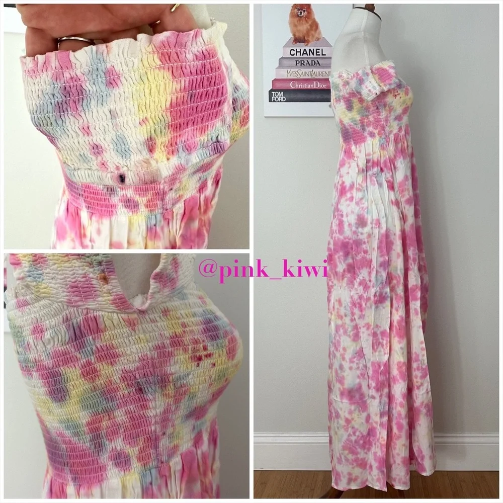 ⬇️REDUCED❗️Area Stars Kaia Tie Dye Smock Maxi Dress - Picture 10 of 17